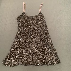 Free People “intimately” sequined dress/top